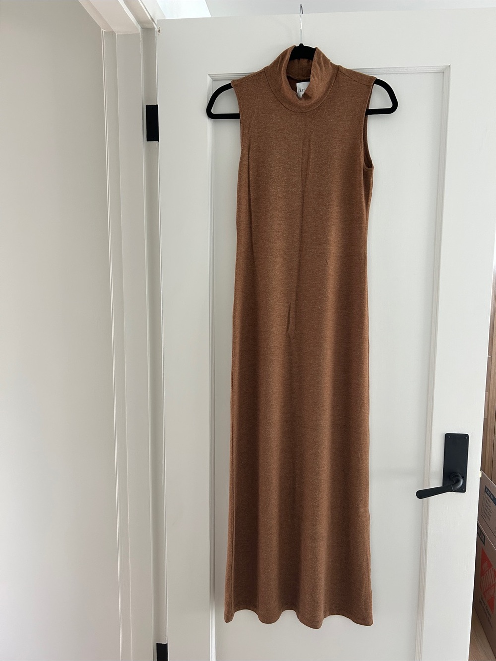 Leset mock neck dress